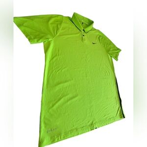 Nike- Tiger Woods golf polo- Large- Like‎ new!!!!!